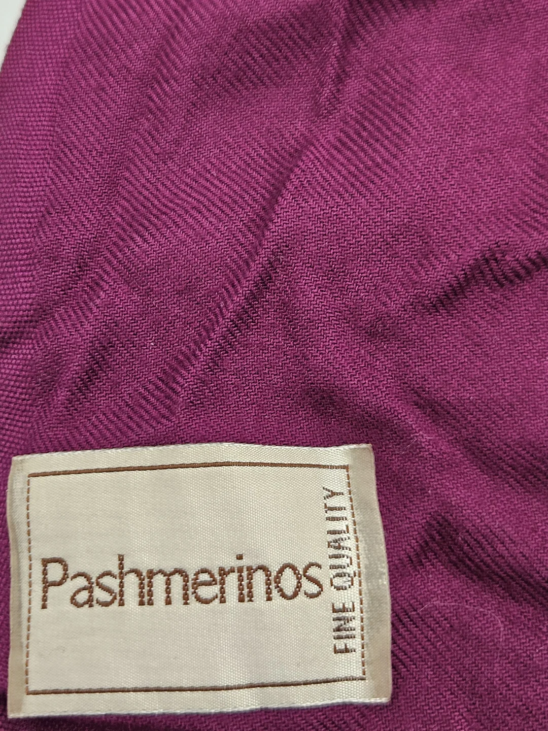 Pashmerinos - Damen Schal - rot – Bild 3