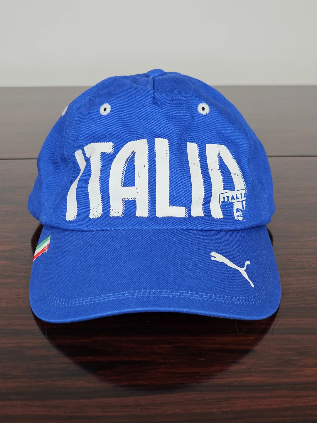 Puma ITALIA Kappe, blau- Fussball  - Bild 4
