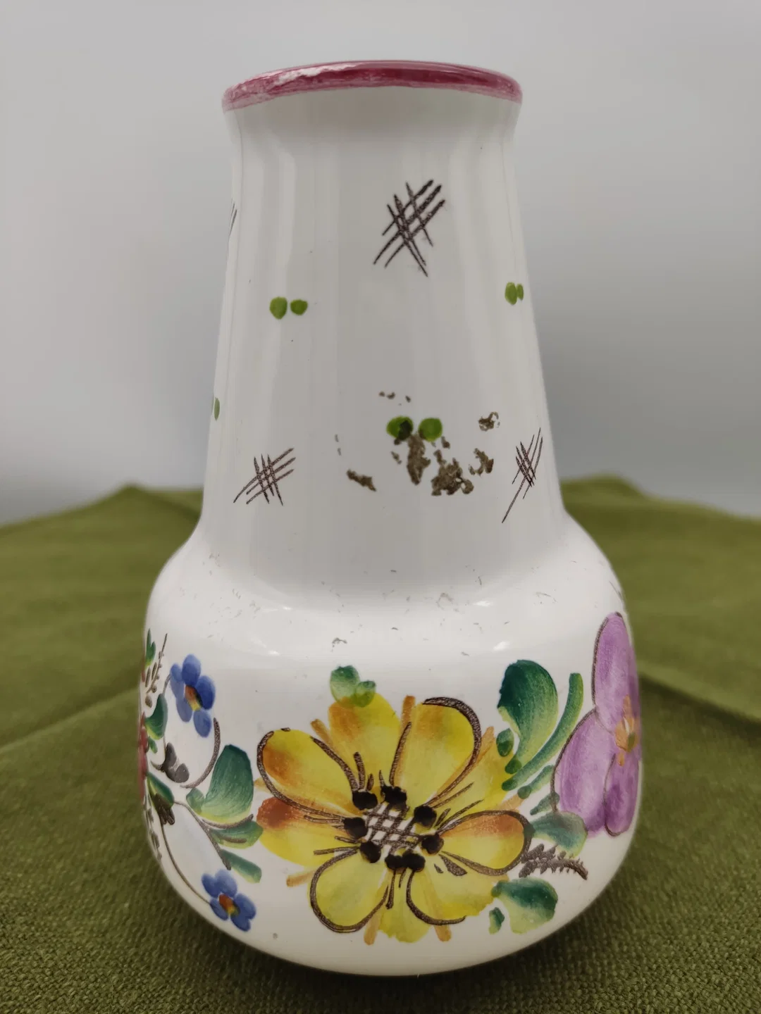 Gmundner Keramik Vase Streublumen 13 cm | Sammlerstück – Bild 4