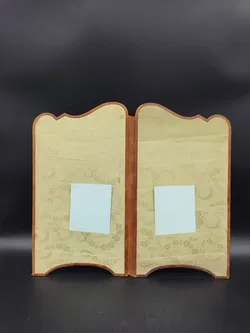 Antike Mappe aus dem 19. Jh. / Portrait von Sarah Bernhardt als 