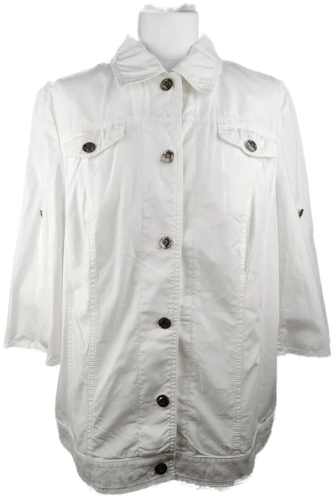 Jeansjacke Damen XL Peter Hahn Baumwolle | Second-Life-Charme – Bild 1