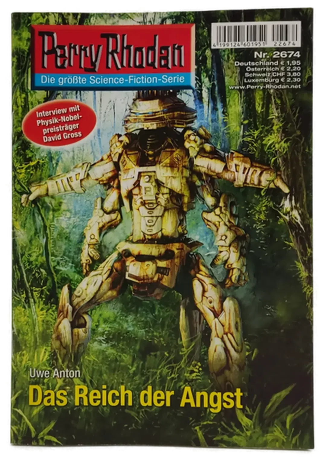 Romanheft Perry Rhodan Das Reich der Angst Erstauflage Nr.2674 - Bild 1