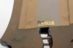 Hundertwasser Motiv „Schiffe/City in Blau“ Druck im blauen Deko-Rahmen - Bild 3