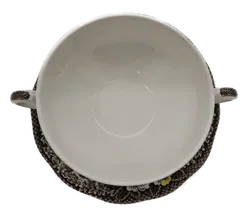 Enoch Wedgwood Tunstall Ltd Suppentasse mit Unterteller Desgin 