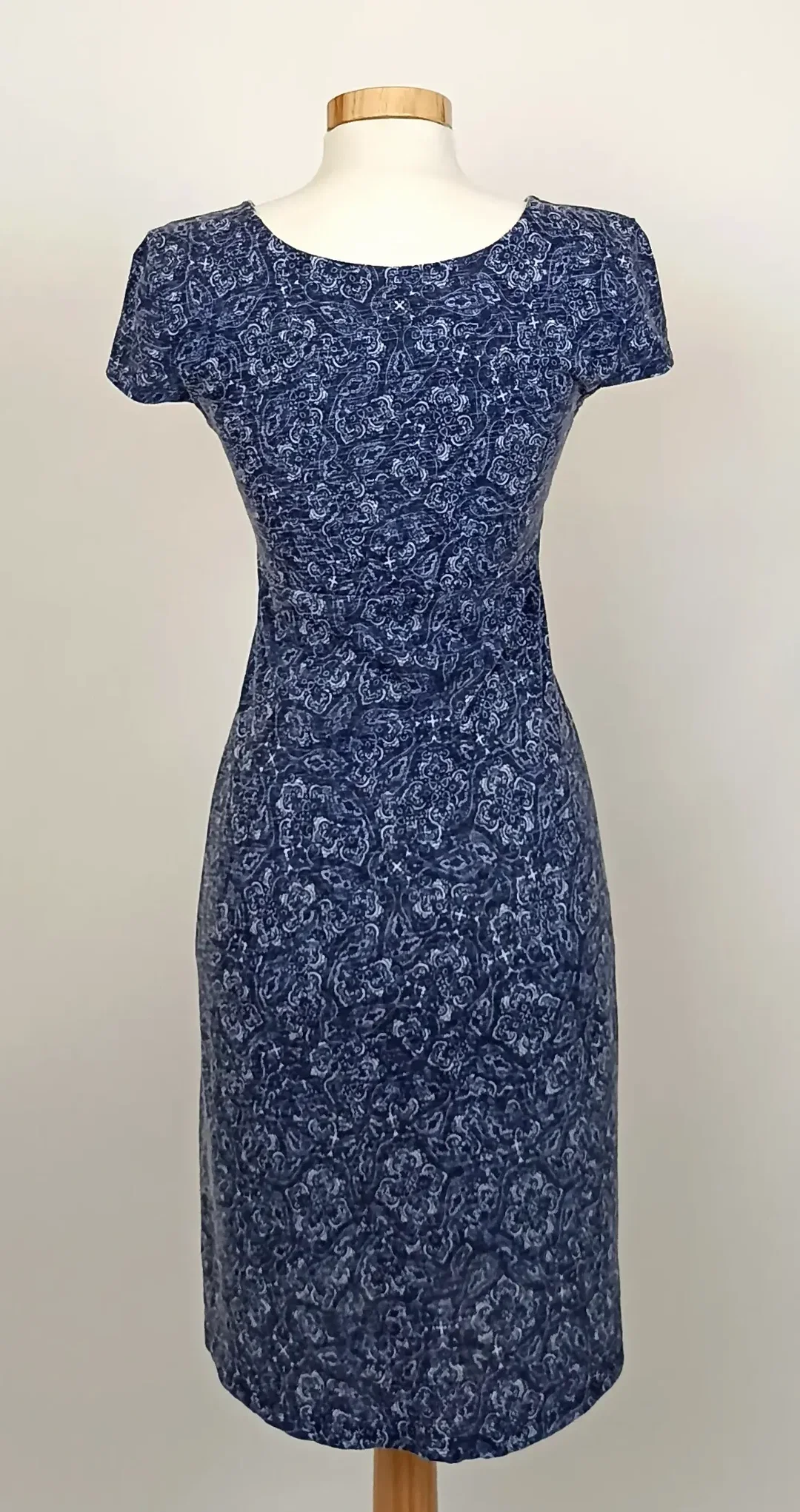 Tom Tailor Midikleid gemustert Gr. 36 – Bild 2