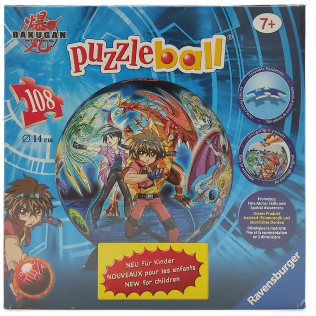 Bakugan Puzzleball 108 Teile originalverpackt – Bild 2