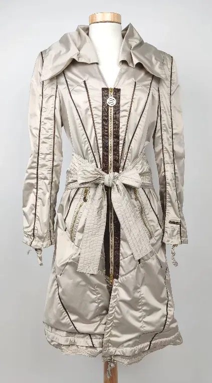 Sportalm Damen Mantel, beige - Gr. S  - Bild 1