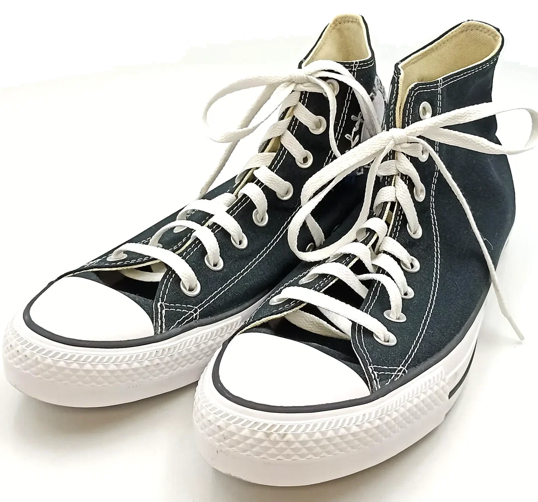 Converse Herren Chucks mit Blumenstickerrei schwarz Gr. 46 – Bild 1
