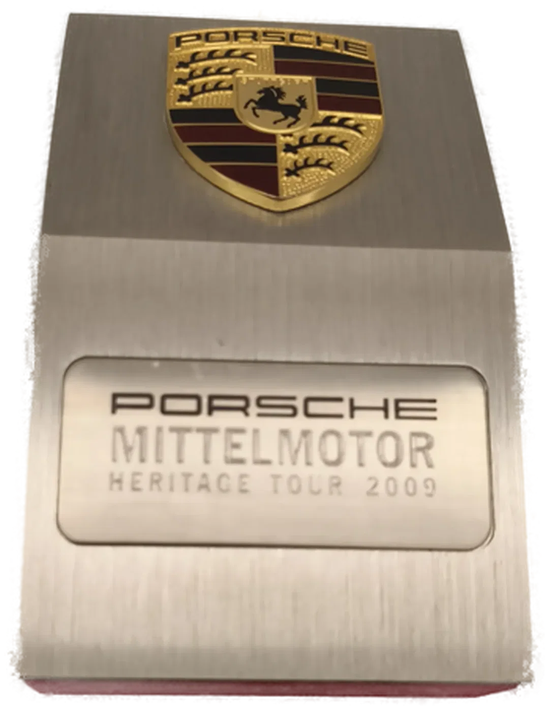Porsche, Briefbeschwerer mit Wappen, Sammlerstück – Bild 4
