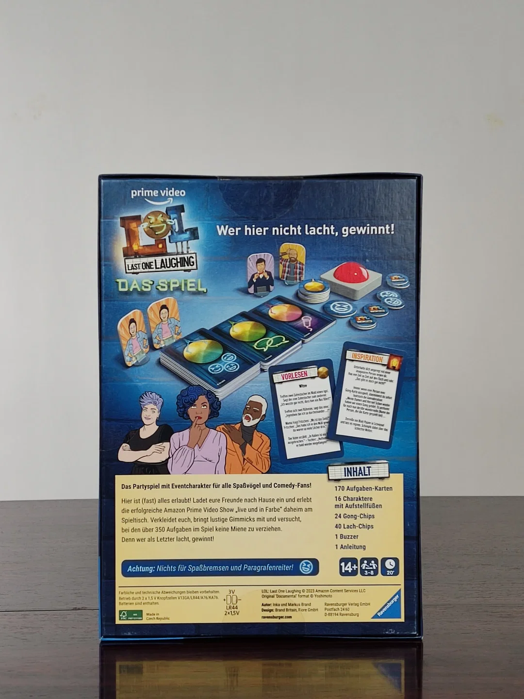 LOL. Das Spiel. Wer hier nicht lacht, gewinnt! - Gesellschaftsspiele - Ravensburger – Bild 2