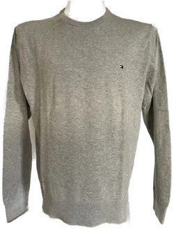 TOMMY HILFIGER Herren Pullover grau Gr. L - Bild 1