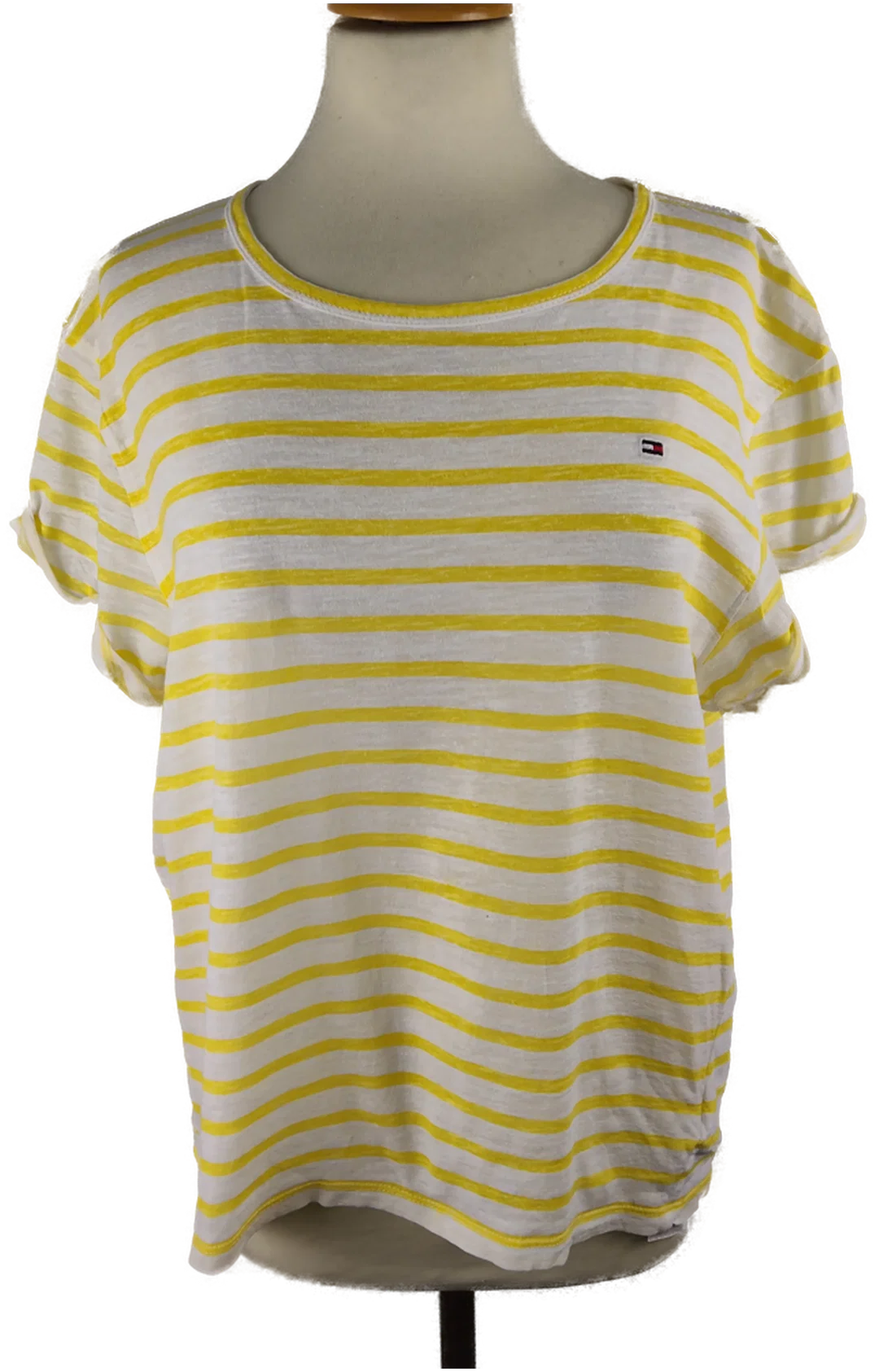 Tommy Hilfiger Shirt Baumwolle Damen Gestreift | Leicht & Lässig - Bild 1