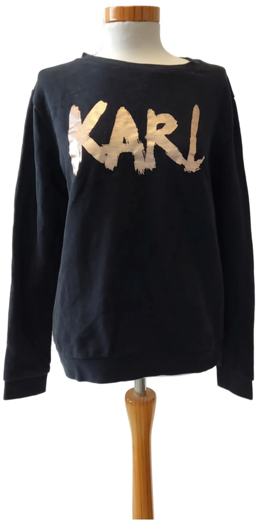 Karl Lagerfeld Sweater Damen schwarz und gold - Gr. S - Bild 1