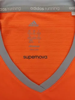 Adidas Damen T-Shirt orange Gr. XS (30/32) - Bild 5