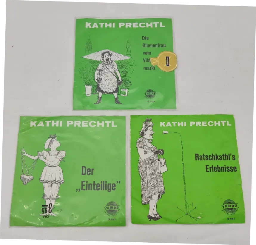 Single Langspielplatten - Kathi Prechtl - 3er Set - Bild 2