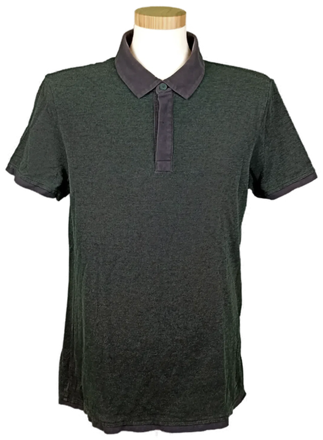 Hugo Boss Herrenpoloshirt grün/schwarz Gr. XL – Bild 1