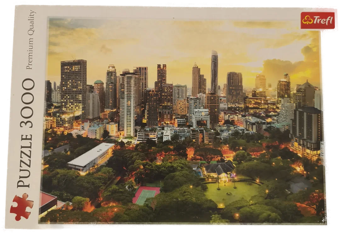 Trefl Puzzle, Sonnenuntergang in Bangkok, 3000 Teile - Bild 1