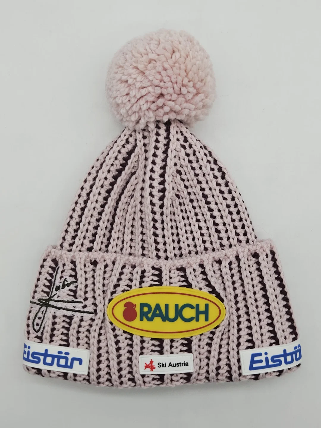 Eisbär Strickhaube "Julia Scheib", rosa  – Bild 1