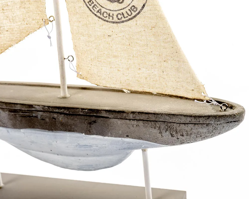 Segelboot aus Ton – Bild 4