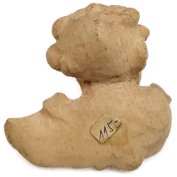 Dekorativer Engelkopf aus Holz - ca. 8x8cm - Bild 2