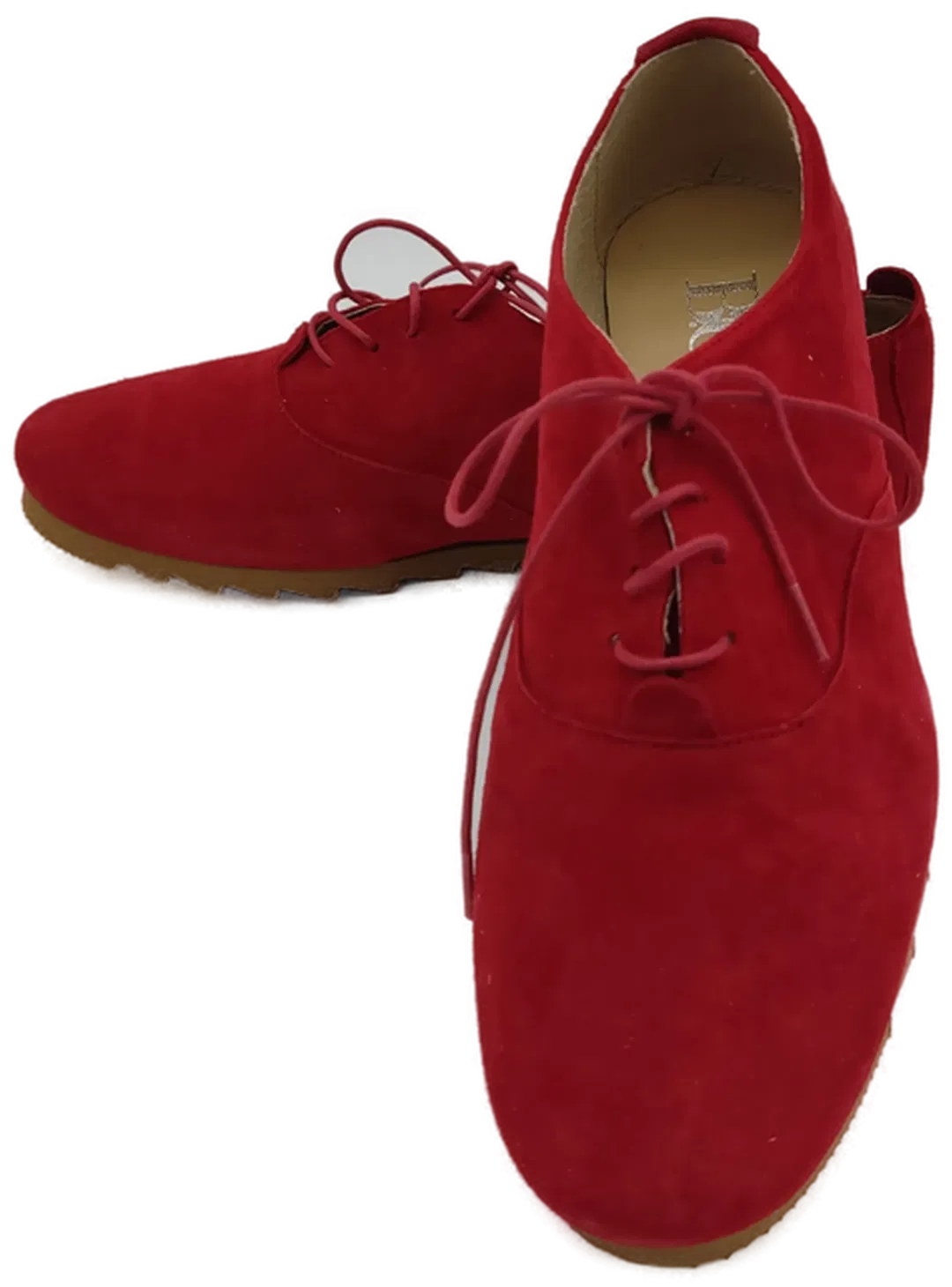 B. C. Damen Halbschuhe rot Gr.38 - Bild 1