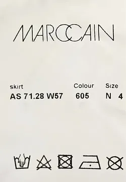 Marc Cain Sports Midirock khaki Gr. L - Bild 4