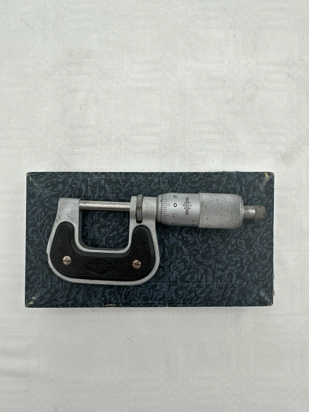 Vintage - Feinmess-Schraublehre - Manurhin – Bild 2