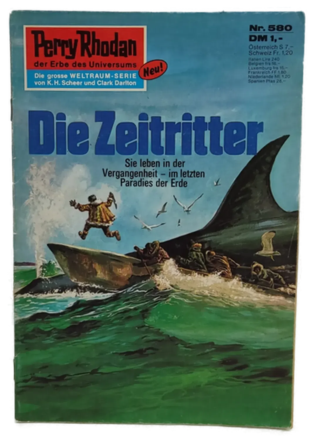 Romanheft Perry Rhodan Die Zeitritter Erstauflage Nr.580 - Bild 2