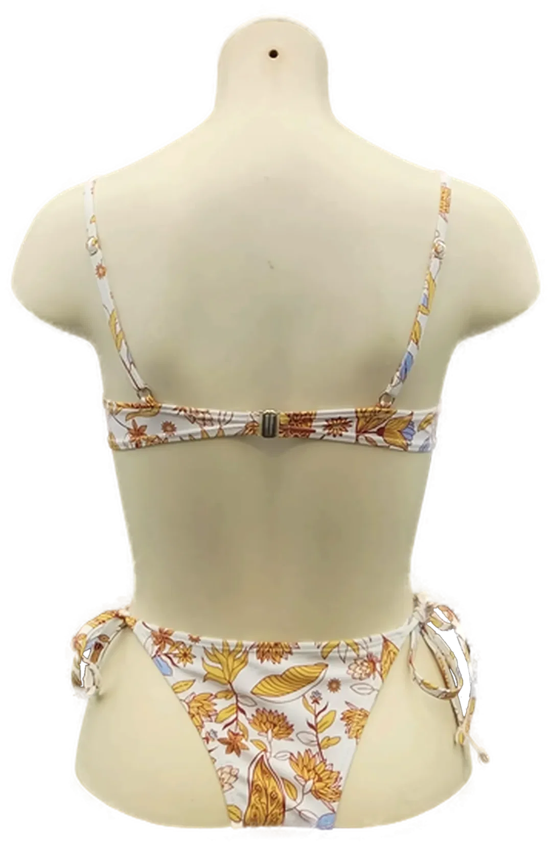 SHEIN Bikini mit floralem Muster Gr. XS – Bild 2