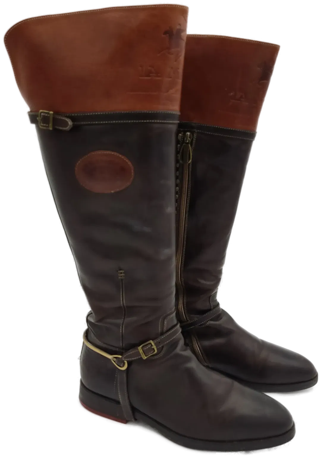 La Martina - Damen Lederstiefel Gr. 40 - Bild 4