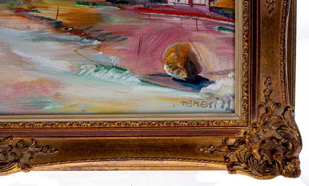 Schöner Bilderrahmen im Barockstil mit Bild – Bild 3