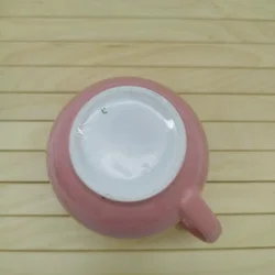 Krug kugelförmig, Wilhelmsburger Porzellan, 0,5L, rosa  – Vorschau 4