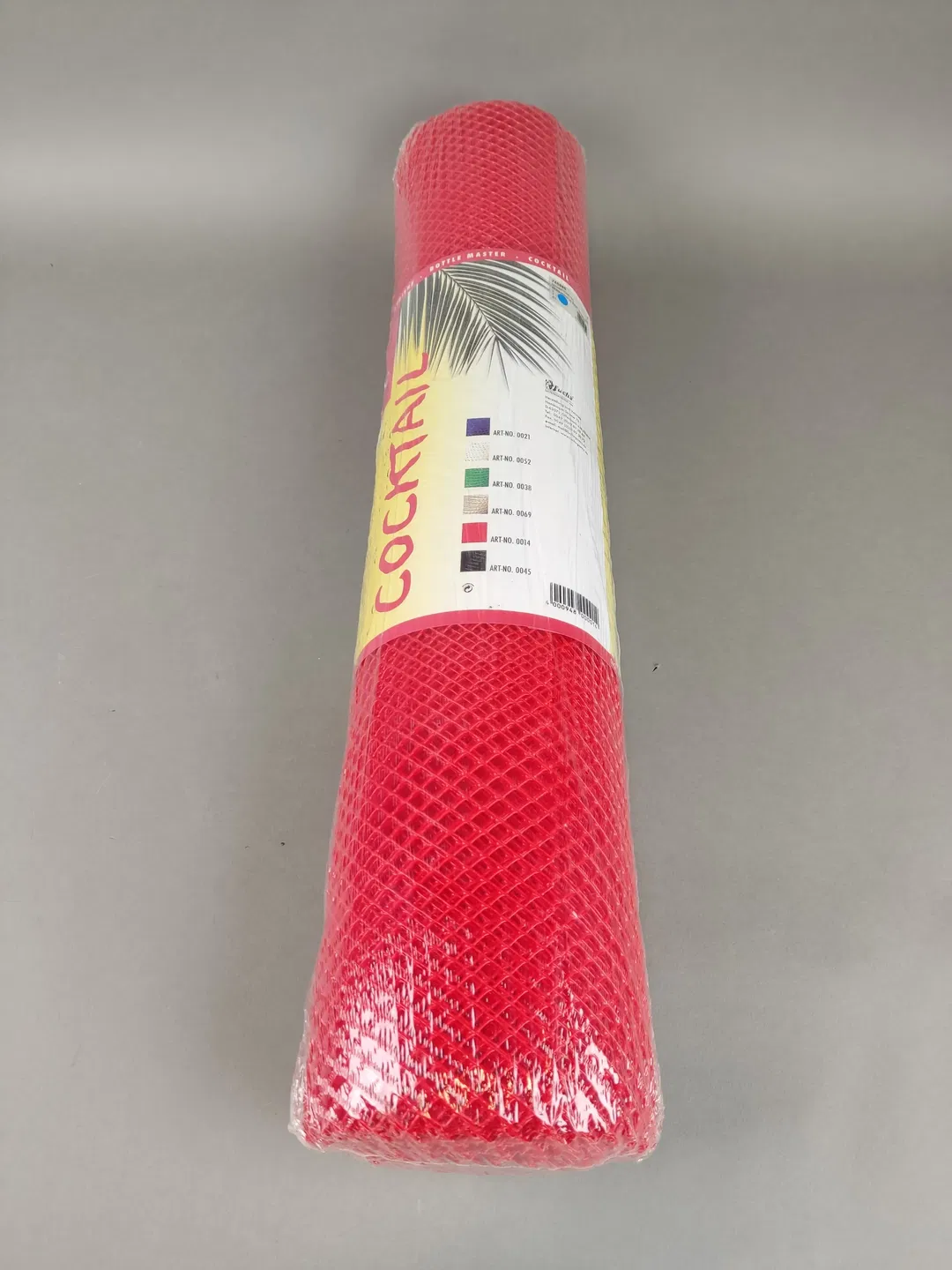 Fuchs Gastronomiebedarf - Profi-Gläsermatte rot 61 x 630 cm Kunststoff - Bild 3