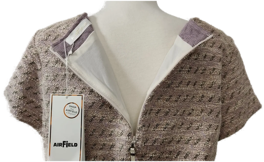 Kleid Airfield in Taupe mit Glitzer - Größe 40 – Bild 3