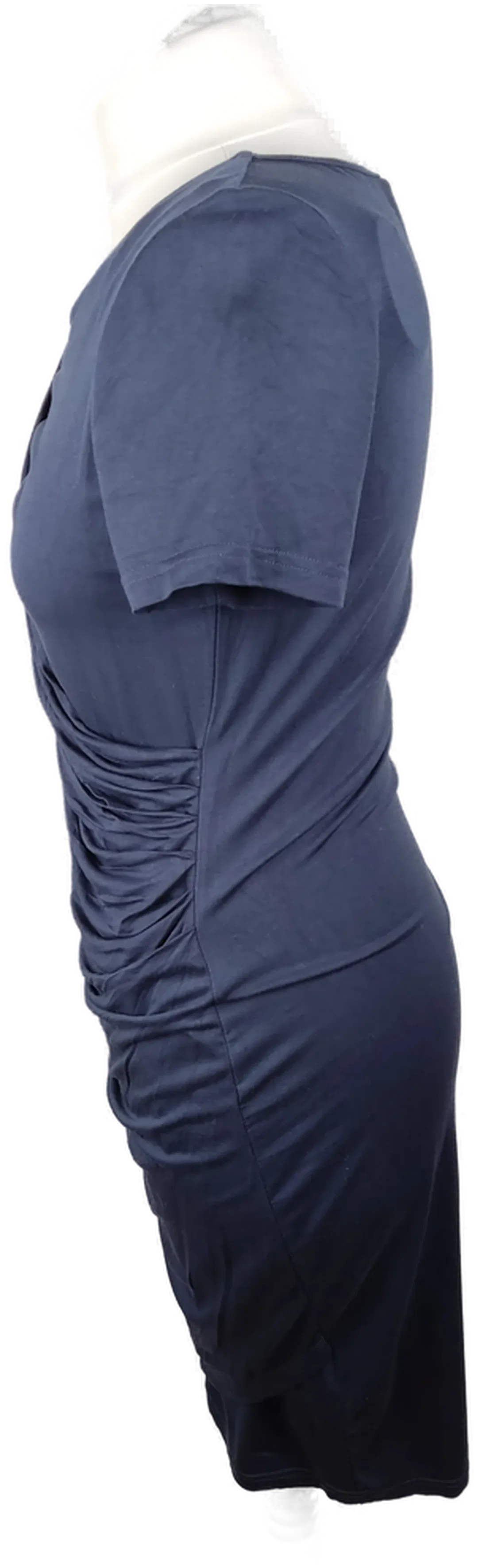 Bodyflirt Midikleid in Blau mit Drapierung | Elegant – Bild 2
