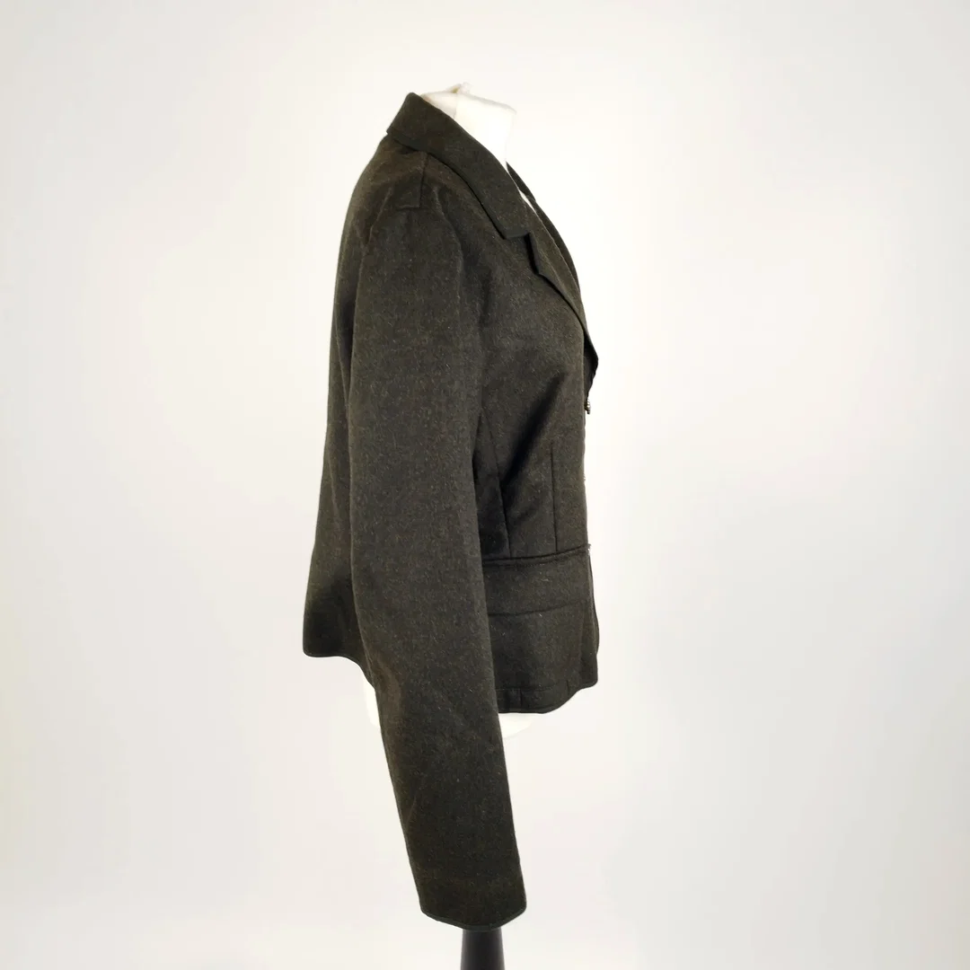 'S Max Mara, Jacke, grün, Gr. 42 – Bild 2