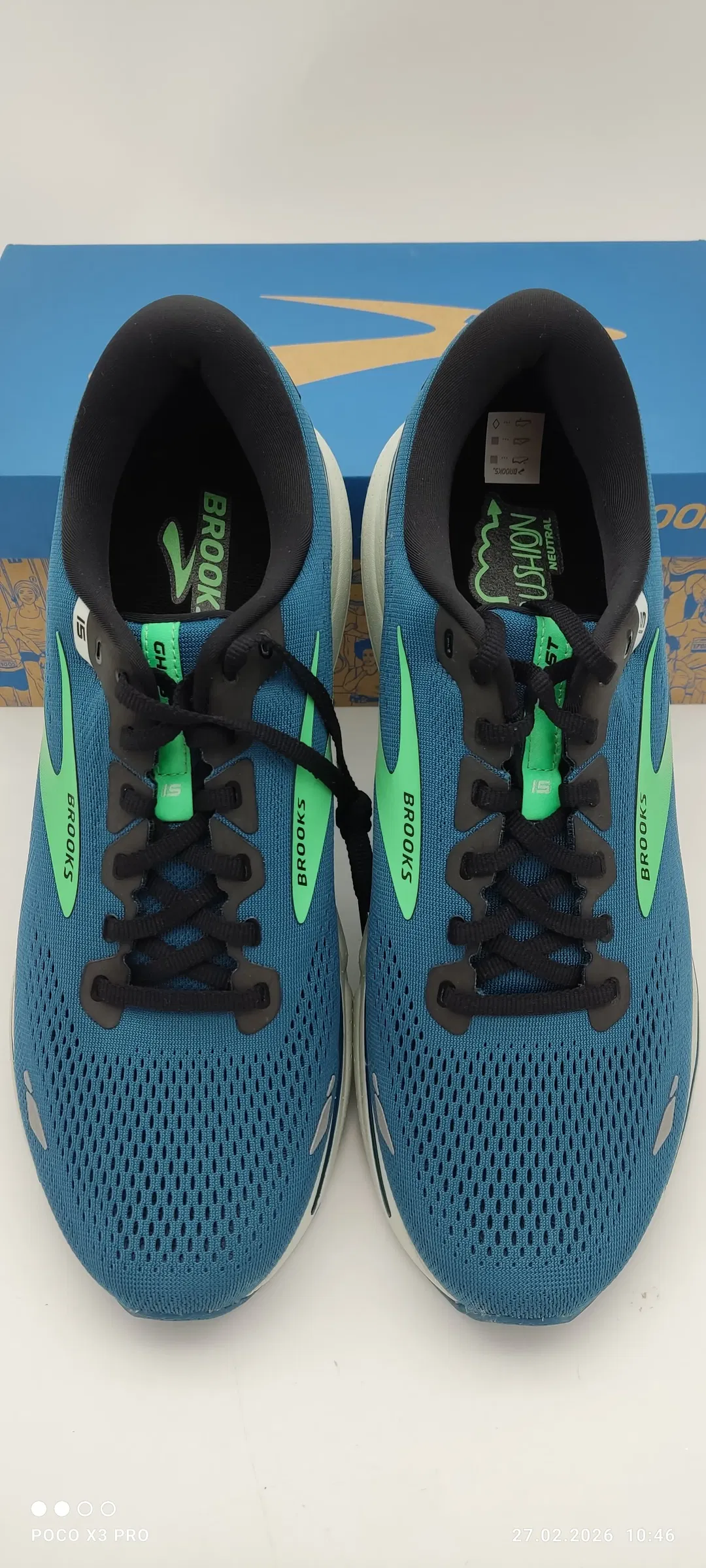 Brooks Ghost 15 Laufschuhe für Herren, Grösse 46,5 - Bild 3