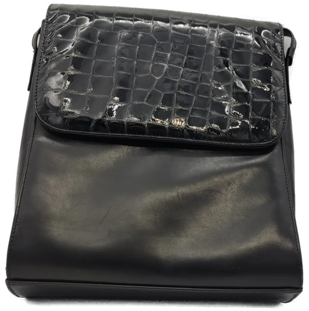 Damen Hand- Schultertasche schwarz – Bild 2