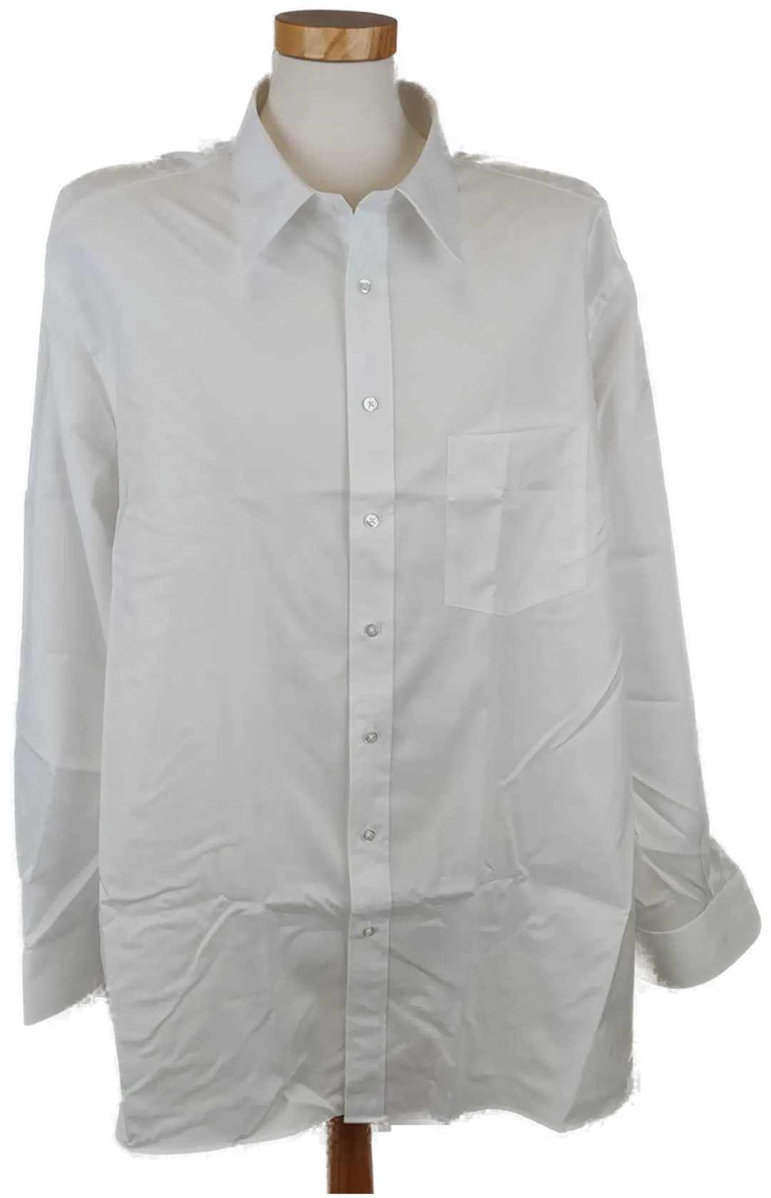 Walbusch Masterclass Herrenhemd weiß - 47/48 Kragenweite, 69 cm Ärmellänge Langärmelig - Bild 4