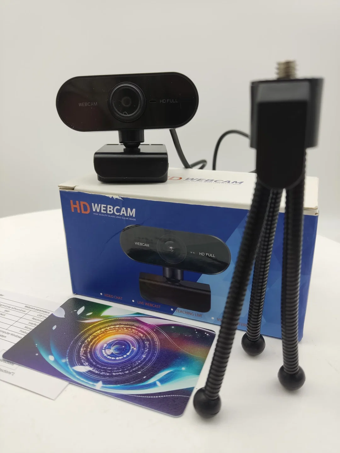 HD 1080p Webcam Drehbarer Clip | Home-Office-Freund – Bild 3