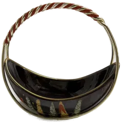 Vintage 60er Jahre Schale mit Ständer aus West Germany in sehr guter Qualität - Bild 1