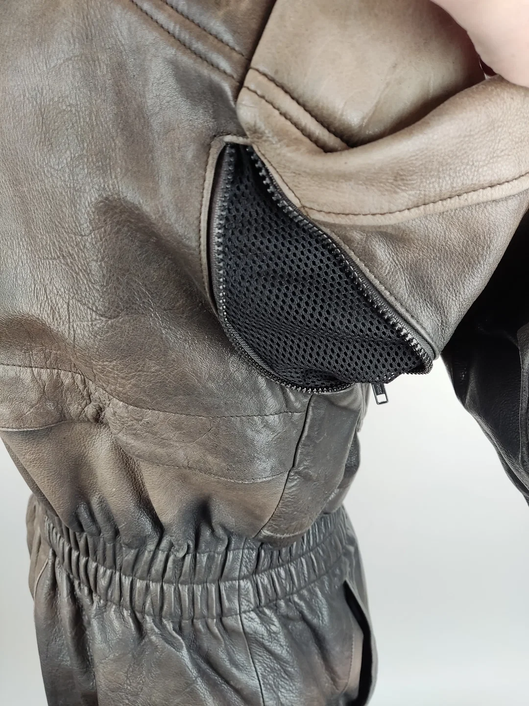 Herren Motorrad Lederjacke Echtleder Größe 54 | Biker-Chic – Bild 5