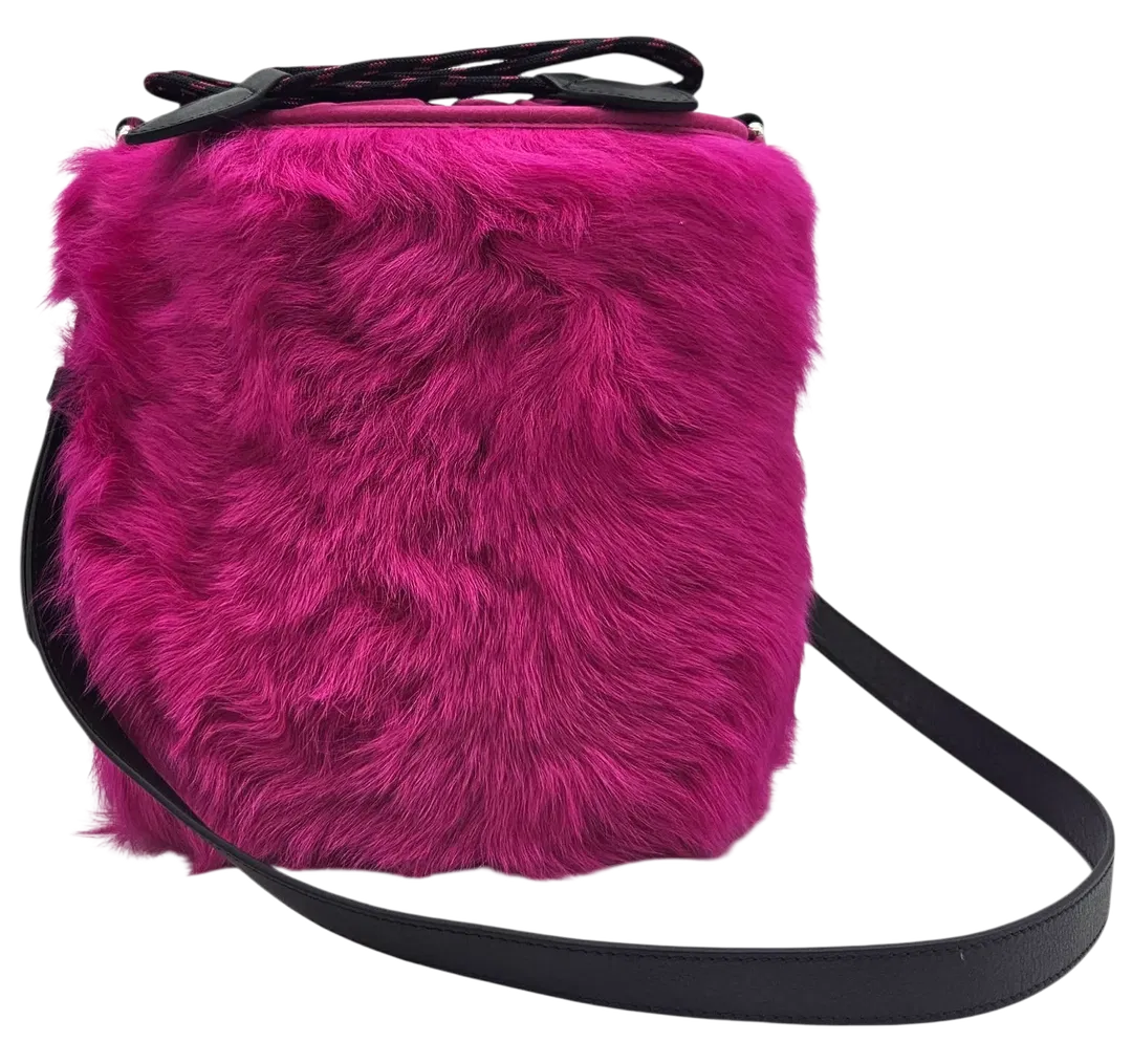 Max V. Kœnig Damen Handtasche, pink - plüsch - klein - Bild 4