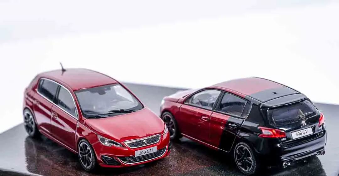 PEUGEOT 308 GTi Miniatur Auto-Modell – Bild 2