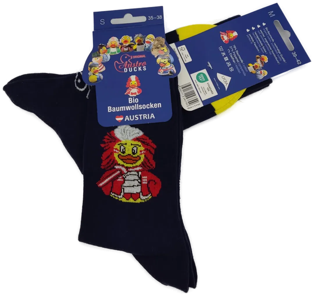 Unisex-Socken Austro Ducks Gr.39-42 Bio | Alltag-Liebling - Bild 1