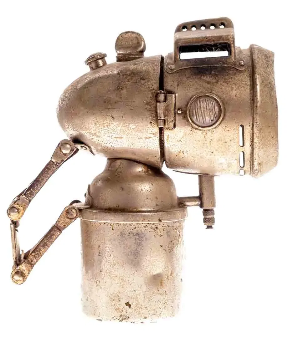 Vintage Karbidlampe Fahrradlampe - Bild 2