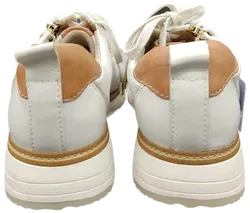 Tamaris Damen Sneakers weiß/braun  Gr.36 - Bild 3