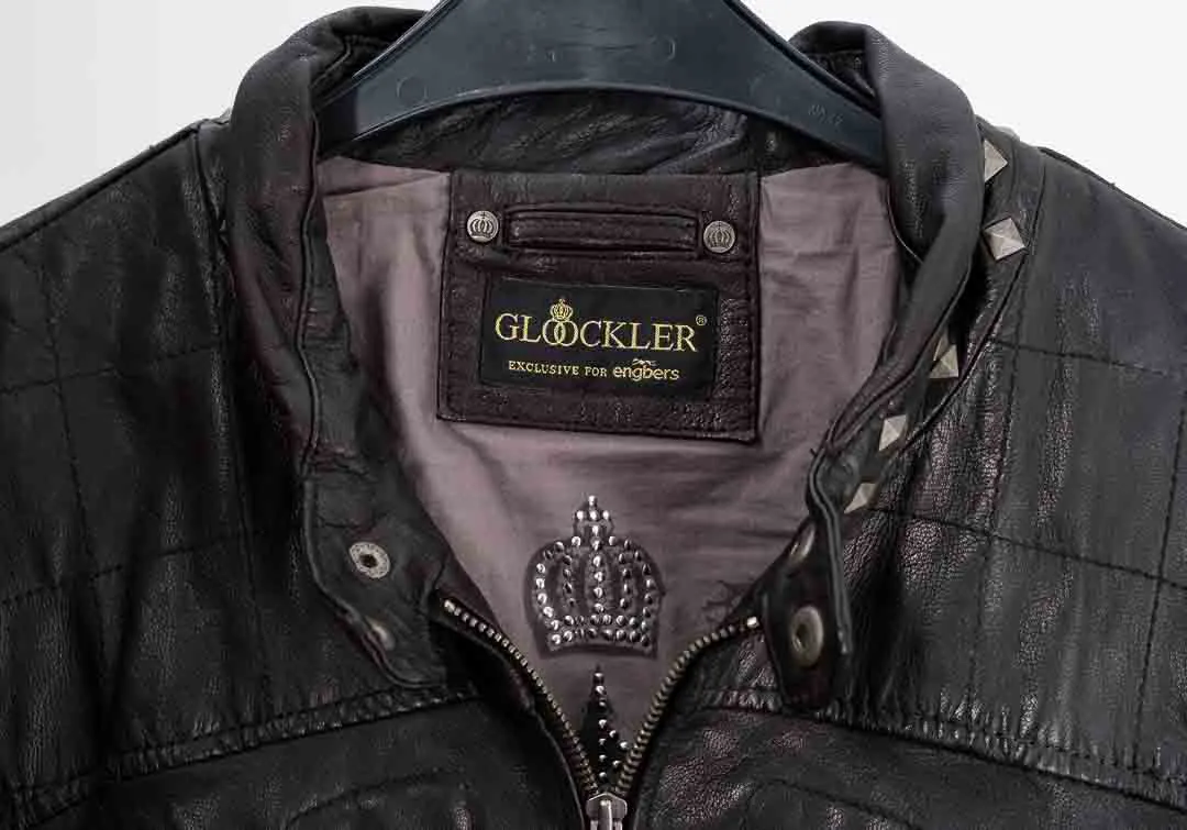 Coole Lederjacke der Marke Harald Glööckler, Schwarz XXL EXCLUSIVE for engbers – Bild 6