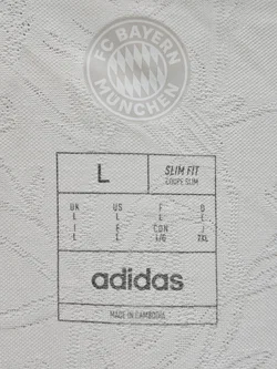 Adidas FC Bayern Münchenl 3. Trikot Saison 2023/24, weiß - Gr. L – Vorschau 7