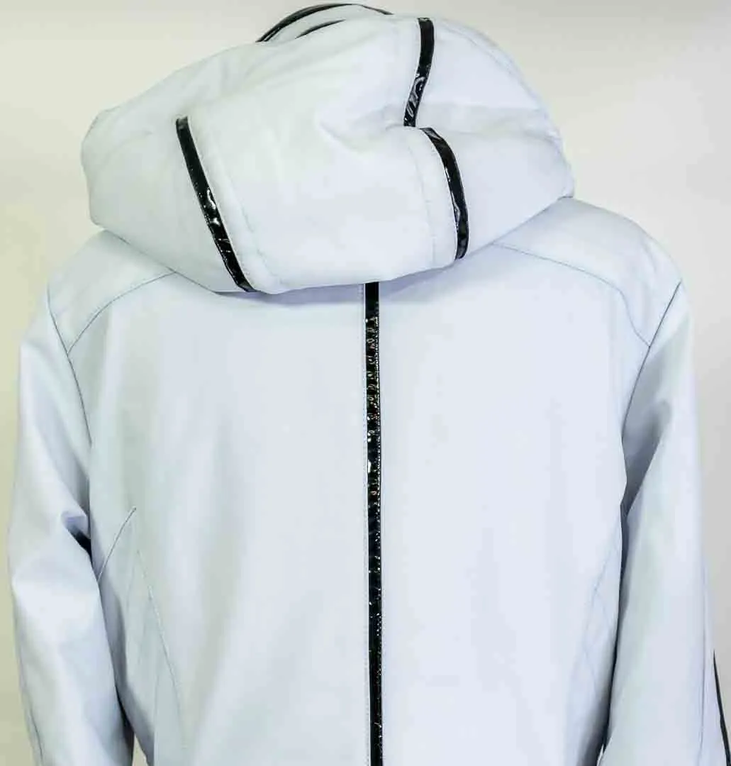 SP Kitzbühel Sportalm Damen Skijacke weißgrau/schwarz Gr. 36 – Bild 4